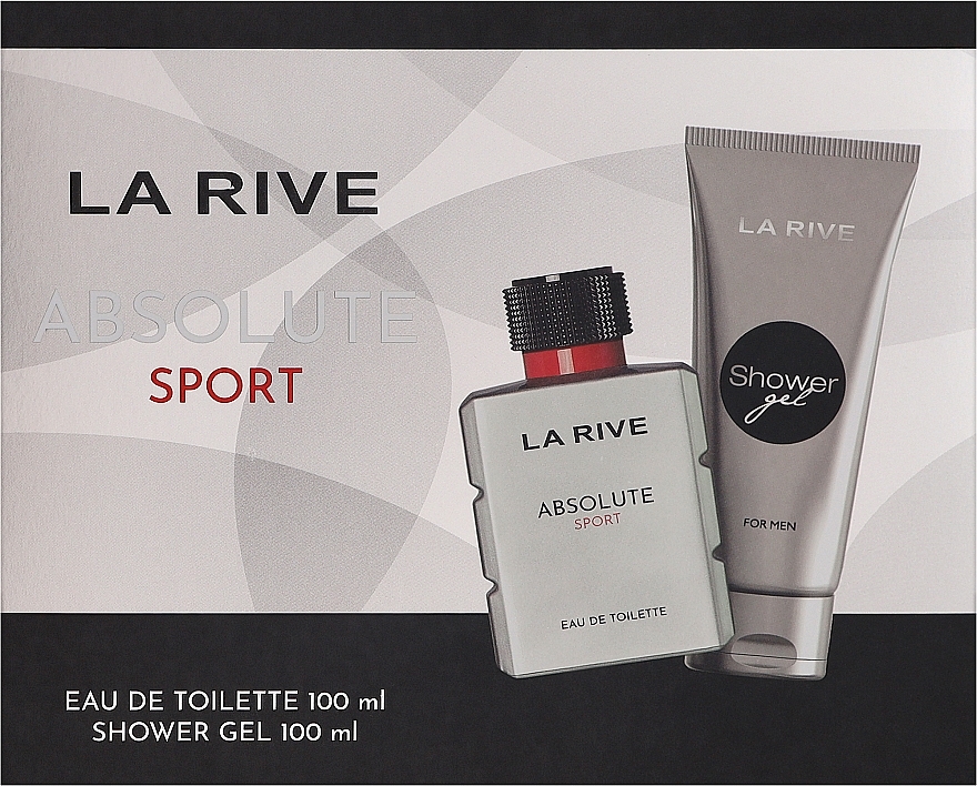 La Rive Absolute Sport - Zestaw (edt 100 ml + sh/gel 100 ml) — Zdjęcie N1