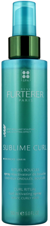 Spray do włosów kręconych - Rene Furterer Sublime Curl Activating Spray — Zdjęcie N1