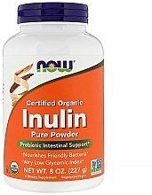 Kup Inulina organiczna w proszku - Now Foods Certified Organic Inulin Pure Powder