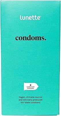 Prezerwatywy, 8 szt. - Lunette Condoms — Zdjęcie N1