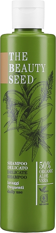 Delikatny szampon do częstego stosowania - Bioearth The Beauty Seed Delicate Shampoo