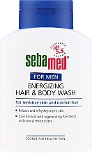 PRZECENA! Energetyzujący żel do mycia ciała i włosów dla mężczyzn - Sebamed For Men Energizing Hair & Body Wash * — Zdjęcie N2