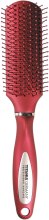 Masująca szczotka do włosów, czerwona, 24 cm - Titania Salon Professional — Zdjęcie N1