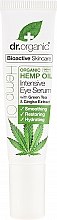 Intensywne serum do skóry wokół oczu Olej z nasion konopi - Dr Organic Bioactive Skincare Hemp Oil Intensive Eye Serum — Zdjęcie N2