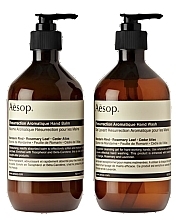 Zestaw - Aesop Resurrection Aromatique Hand Wash (h/soap/2x500ml) — Zdjęcie N1