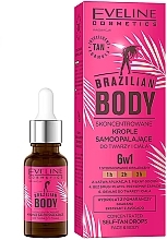 Kup Skoncentrowane krople samoopalające do twarzy i ciała - Eveline Cosmetics Brazilian Body