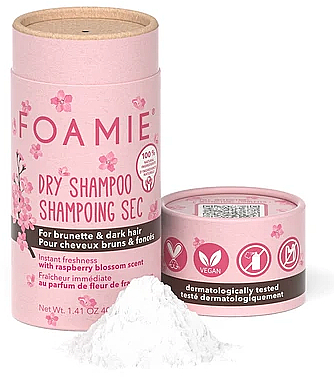 Suchy szampon dla brunetek - Foamie Dry Shampoo Berry Blossom  — Zdjęcie N2