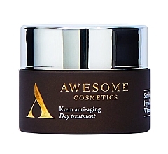 Kup WYPRZEDAŻ Przeciwzmarszczkowy krem ​​do twarzy na dzień - Awesome Cosmetics Anti-Aging Day Treatment *