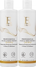 Zestaw - Eclat Skin London Professional Color & Shine Protect Shampoo (shmp/2x300ml) — Zdjęcie N1