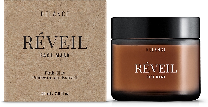 Odnawiająca maska do twarzy z różową glinką i ekstraktem z granatu - Relance Pink Clay + Pomegranate Extract Face Mask — Zdjęcie N6