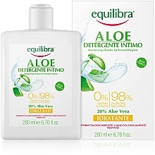 Kup Nawilżający żel do higieny intymnej - Equilibra Aloe Moisturizing Cleanser For Personal Hygiene