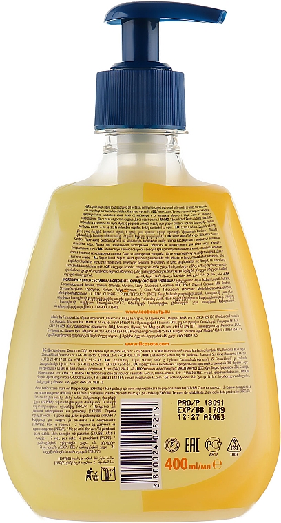 Mydło glicerynowe w płynie o działaniu nawilżającym - Teo Milk Rich Tete-a-Tete Sunny Gerber Liquid Soap — Zdjęcie N2
