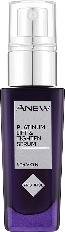 Serum do twarzy Lifting i elastyczność - Avon Anew Platinum Lift & Tighten Serum — Zdjęcie N1