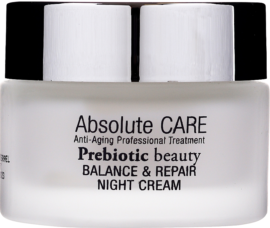Balansująco-rewitalizujący krem do twarzy na noc - Absolute Care Prebiotic Beauty Balance&Repair Night Cream — Zdjęcie N2