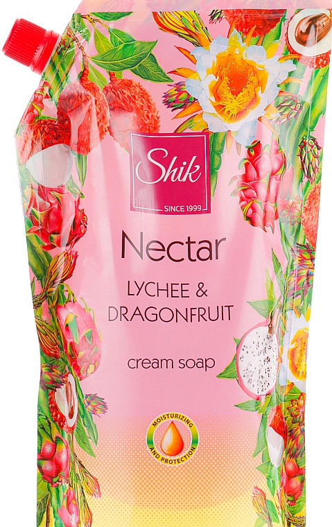 Mydło w płynie Liczi i smoczy owoc - Shik Nectar — Zdjęcie N1
