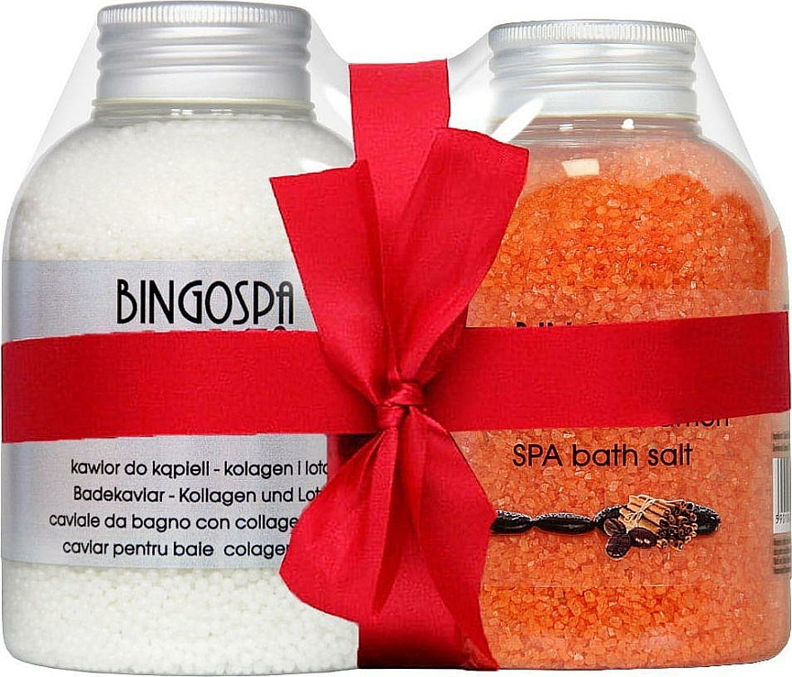 Zestaw - BingoSpa Bath Salt (b/salt/600g + b/salt/380g) — Zdjęcie N1