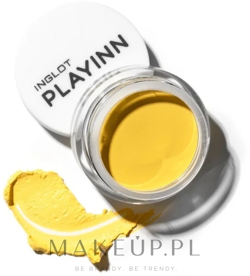 Wodoodporny eyeliner w żelu - Inglot Playinn Waterproof Gel Eyeliner — Zdjęcie 50 - Yellow Flow