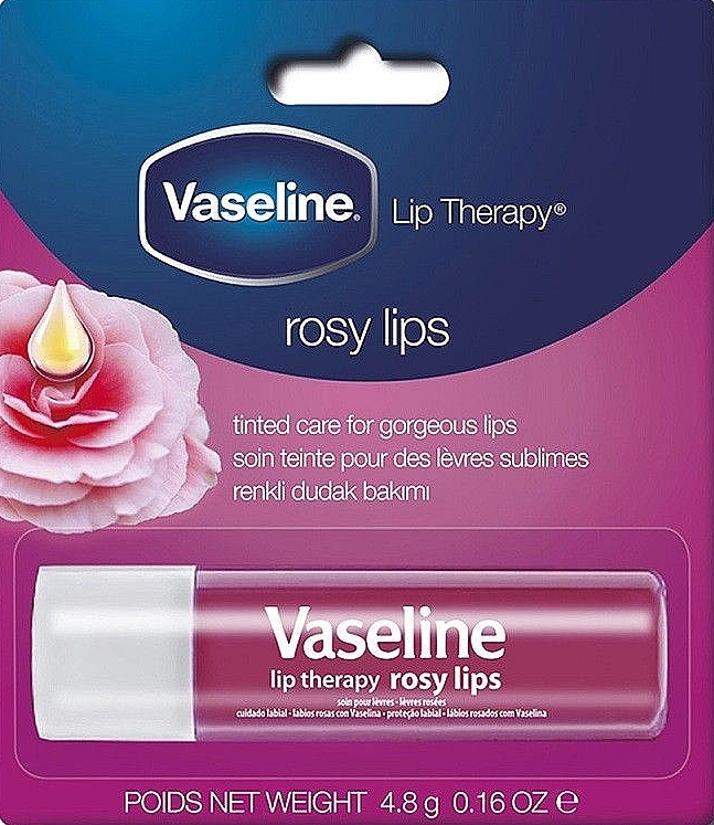 Pomadka do ust - Vaseline Lip Therapy Rosy Lips — Zdjęcie N2