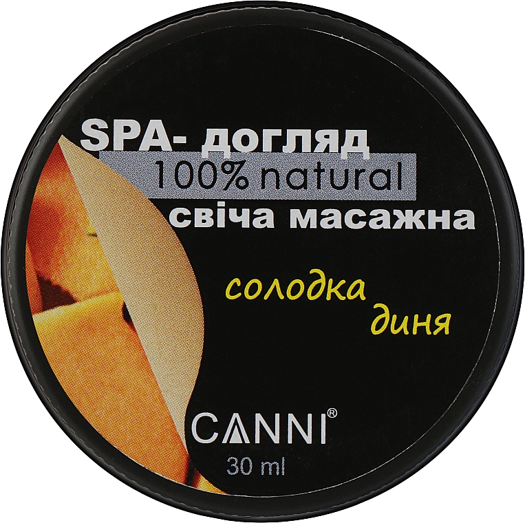 SPA masaż świecą do manicure Słodki melon - Canni
