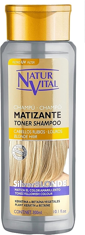 Szampon koloryzujący do włosów blond - Natur Vital Nature And Life — Zdjęcie N1