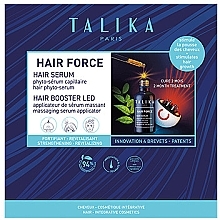 PRZECENA! Zestaw wzmacniający włosy - Hair Growth Hair Force Kit (h/ser/50ml + accessories/1pcs) * — Zdjęcie N2