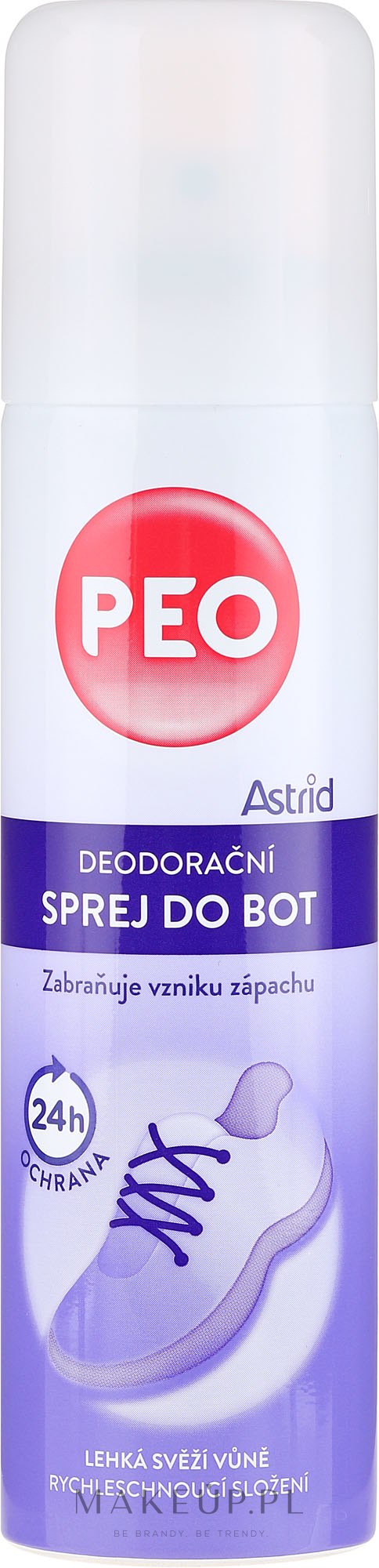 Dezodorant w sprayu do obuwia - Astrid Deodorant Shoe Spray PEO — Zdjęcie 150 ml