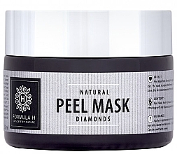 Kup Peelingująca maska do twarzy - Formula H Natural Diamonds Peel Mask