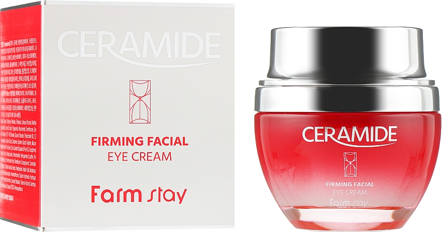 Ujędrniający krem ​​pod oczy z ceramidami - FarmStay Ceramide Firming Facial Eye Cream — Zdjęcie N1