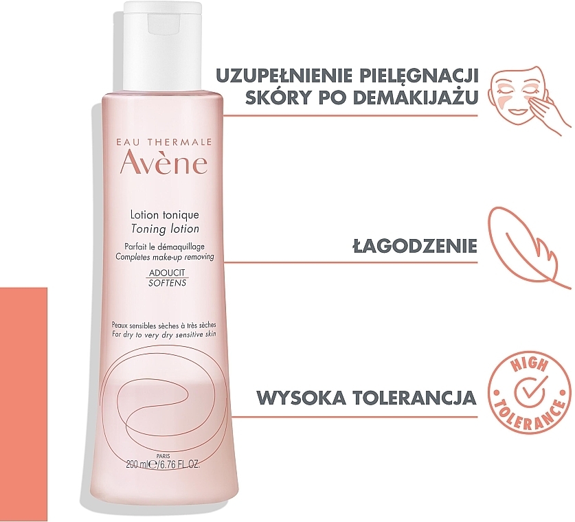 Łagodny tonik do wrażliwej skóry suchej i bardzo suchej - Avène Soins Essentiels Gentle Toning Lotion — Zdjęcie N4