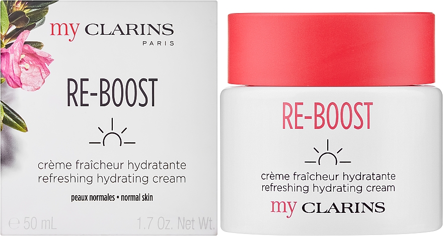 Odświeżająco-nawilżający krem do twarzy - Clarins My Clarins Re-Boost Refreshing Hydrating Cream — Zdjęcie N2