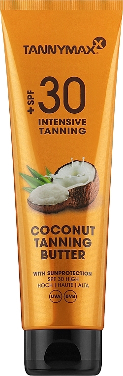 Krem przeciwsłoneczny na bazie mleczka kokosowego SPF 30 - Tannymaxx Coconut Butter SPF 30  — Zdjęcie N1