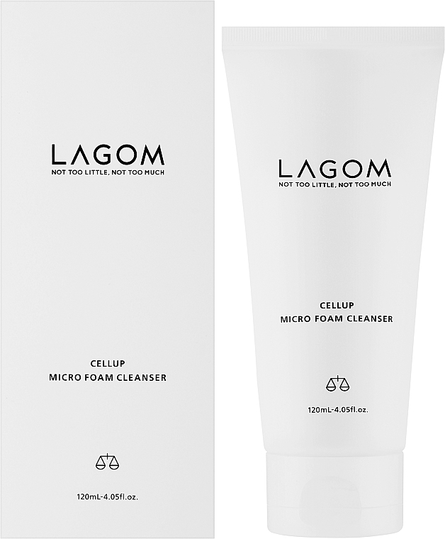 Oczyszczająca pianka do mycia twarzy - Lagom Cellup Micro Foam Cleanser — Zdjęcie N2