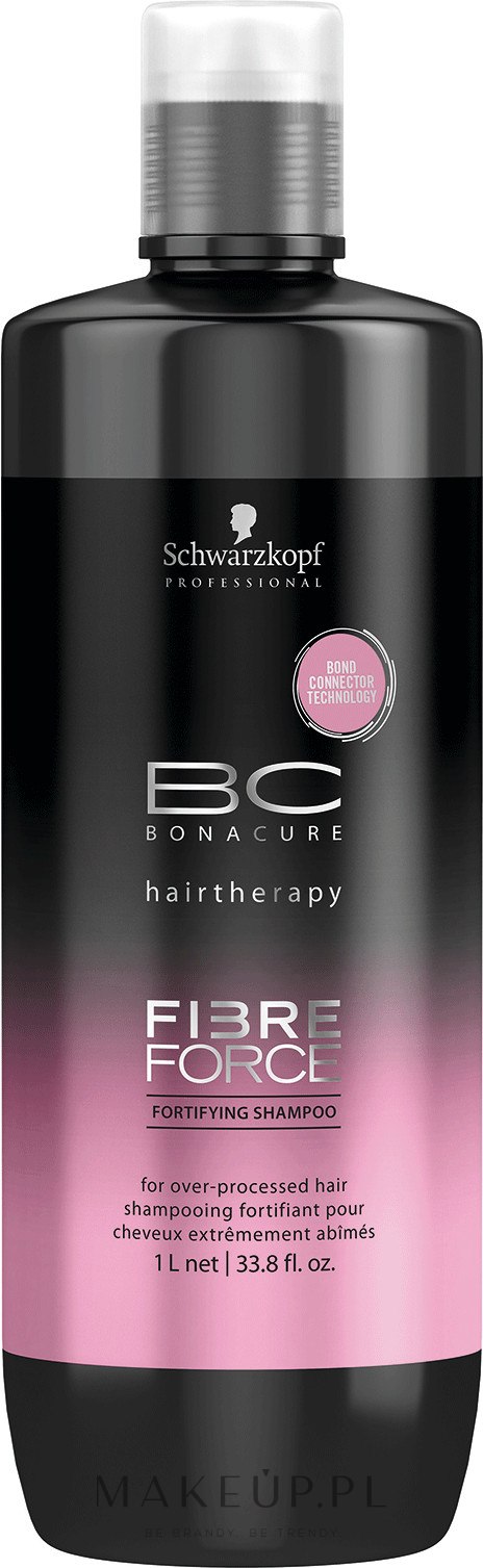Wzmacniający szampon do włosów zniszczonych - Schwarzkopf Professional BC Bonacure Fibre Force Fortifying Shampoo — Zdjęcie 1000 ml