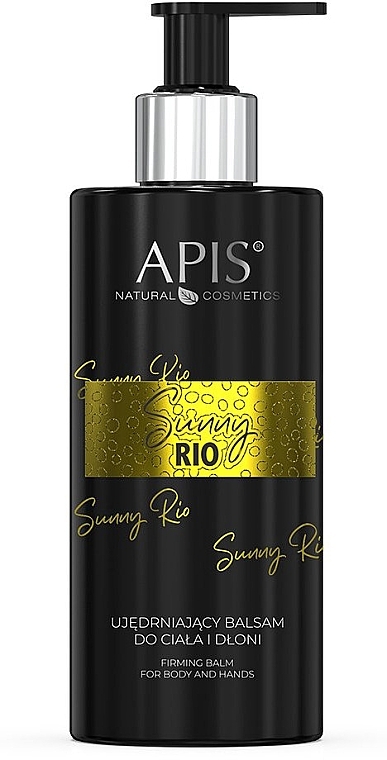 Balsam ujędrniający do ciała i dłoni - APIS Professional Sunny Rio Firming Balm For Body And Hands — Zdjęcie N1