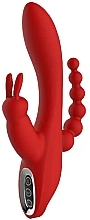 Potrójny wibrator, czerwony - Dream Toys Red Revolution Hera  — Zdjęcie N1