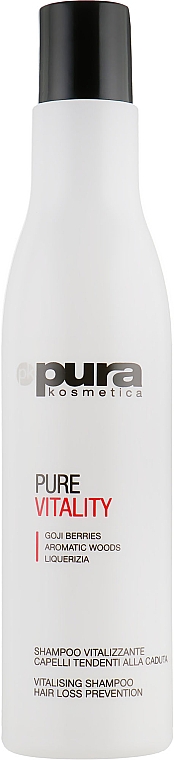 Szampon przeciw wypadaniu włosów - Pura Kosmetica Pure Vitality Shampoo — Zdjęcie N1
