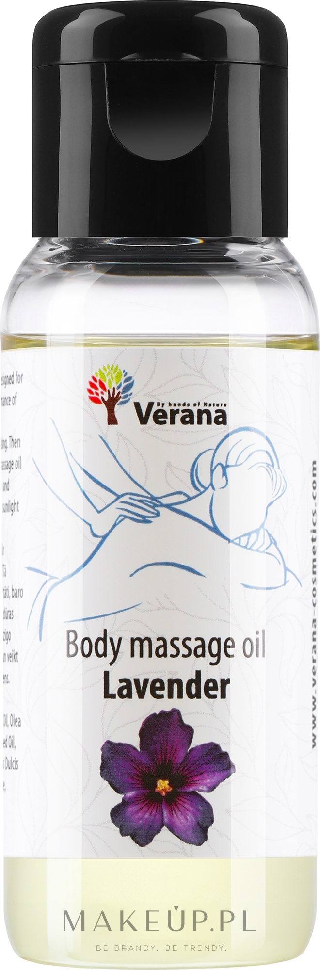 Olejek do masażu ciała Lavender - Verana Body Massage Oil — Zdjęcie 30 ml