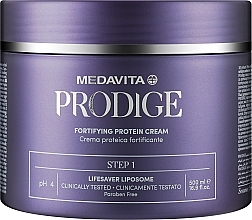 Wzmacniający krem ​​do włosów - Medavita Prodige Fortifying Protein Cream Step 1 — Zdjęcie N1