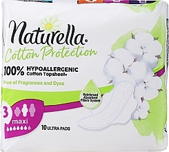 Kup Podpaski ze skrzydełkami, 10 szt. - Naturella Cotton Protection Ultra Maxi