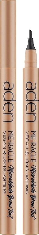 Marker do brwi - Aden Cosmetics Me-Racle Microblading Brow Tint — Zdjęcie N1