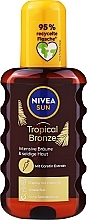 Kup Brązujący spray do ciała SPF 6 - NIVEA Sun Tropical Bronze Oil-Spray SPF6