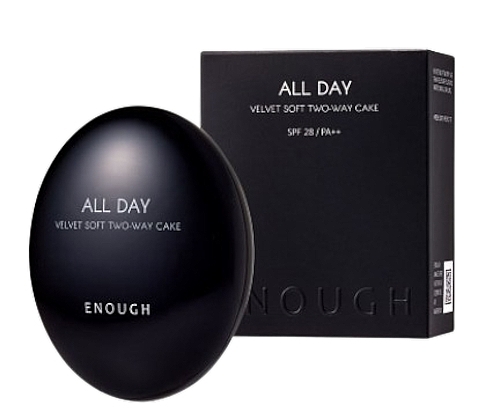 Puder do twarzy - Enough All Day Velvet Soft Two-Way Cake SPF 28 PA++  — Zdjęcie N1