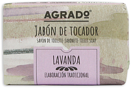 Kup Mydło do rąk o zapachu lawendy - Agrado Hand Soap Bar Lavender 