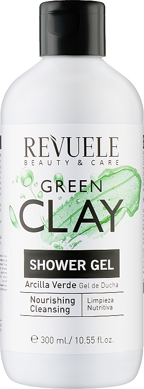 Żel pod prysznic Zielona glinka - Revuele Green Clay Shower Gel — Zdjęcie N1