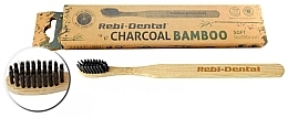 Kup Szczoteczka do zębów M63, miękka, bambusowa - Mattes Rebi-Dental Charcoal Bamboo