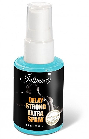 Spray opóźniający wytrysk - Intimeco Delay Strong Extra Spray — Zdjęcie N1