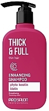 Wzmacniający szampon do włosów cienkich i osłabionych - Prosalon Thick & Full Enhancing Shampoo — Zdjęcie N1