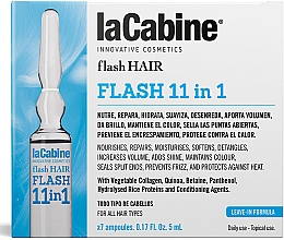 Ampułki do włosów - La Cabine Flash Hair 11 in 1 — Zdjęcie N1