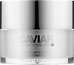 PRZECENA! Rewitalizujący krem do twarzy 24h - Caviar Of Switzerland 24h Regenaration Cream * — Zdjęcie N1