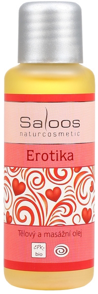 Erotyczna oliwka do masażu ciała - Saloos Erotika Massage Oil — Zdjęcie N1